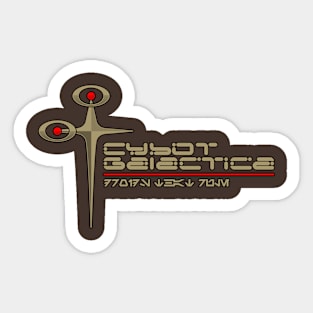 Cybot Galactica Sticker